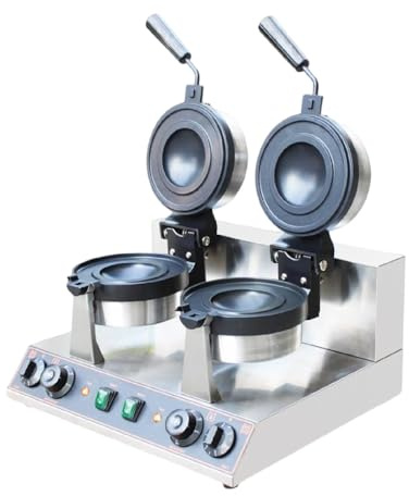 Macchina per hamburger, macchina per hamburger e waffle elettrica commerciale, pressa per panini antiaderente per cuocere deliziosi hamburger e panini, doppia 220 V
