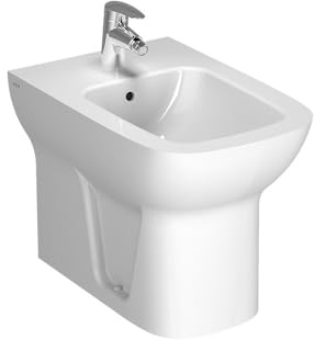 VitrA S20 - Bidet con foro per rubinetto, 36 x 54 cm, colore: Bianco
