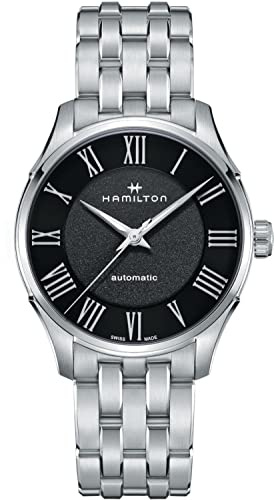Hamilton Herren Analog Automatik Armbanduhr Jazzmaster