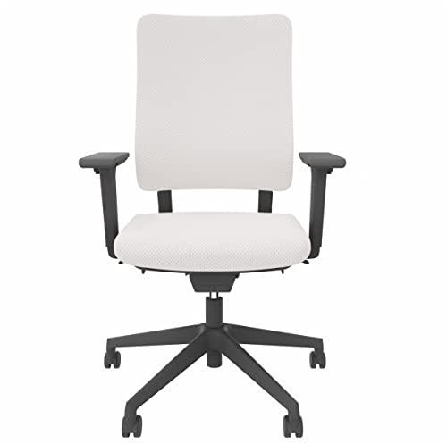 Viasit Drumback Creation, nachhaltiger & ergonomischer Bürostuhl für Zuhause (weiß)