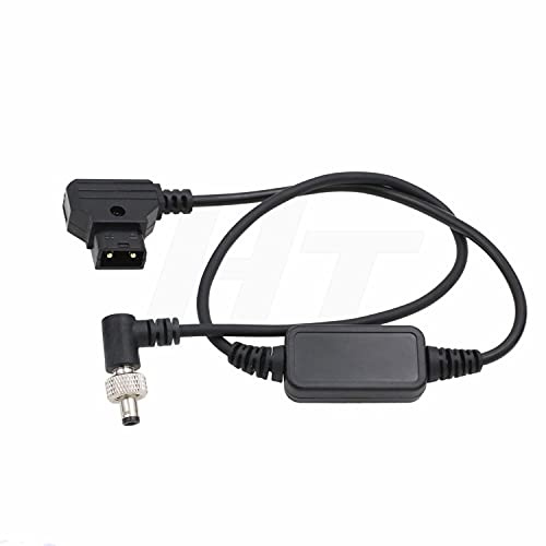 HangTon Cavo di alimentazione CC con bloccaggio D-tap da 12 V per Blackmagic ATEM Mini, SmallHD, Atomos Ninja V Monitor, Zaxcom Lectrosonics Wireless, MixPre-10, DECIMATOR