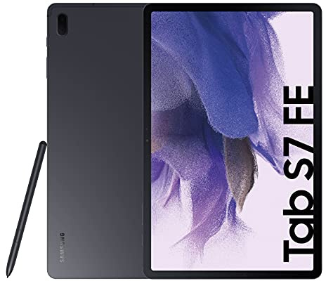 Samsung Galaxy Tab S7 FE Tablet Android 12,4 Pollici Wi-Fi RAM 6 GB 128 GB, Nero (Ricondizionato)