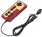Depisuta 1 Piece Wired 8 Bit TV Red and White Machine Video Game Player Controller, 9 Pin Childhood Mini Classic Console Handle Gampad, Wired Game Controller, Birthday Gifts
