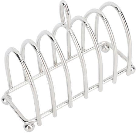 Toastständer, Toastständer, Edelstahl, Toasthalter, Frühstückstransport, Brotlaib, Scheibenhalter, Ständer, Tisch, Servieren zum Backen (Beufee2HGVpOf-13)