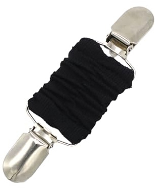 Shuade Einzigartige elastische Brosche, Anstecknadel, Hemd-Clip, Hemd, Schal, Kleid, Brosche für Mädchen Pullover und Schals