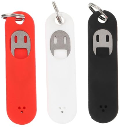 UKCOCO Juego de 3 Extractores de Chips de Teléfono con Funda de Silicona Pin de Acero Inoxidable para Extraer Tarjetas Sim Colores y Herramienta Portátil Anti-Pérdida para Móviles