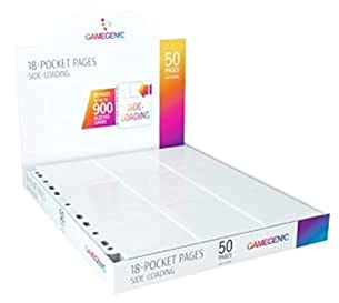 GAMEGEN!C GGS30010ML Sideloading 18-Pocket Pages Display White (50)