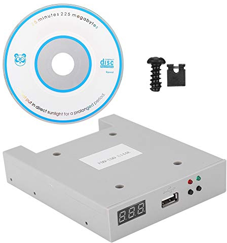 ciciglow Floppy Drive Emulator, FDD-UDD U144K 1.44MB USB SSD Floppy Disk Drive Emulator for Computers Data Machine Tools Machining Centers