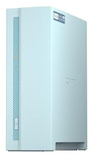 TS-130 NAS Realtek RTD1295 4-core 1.4GHz, 1GB DDR4, bundle con 10TB, WD Red Plus HD