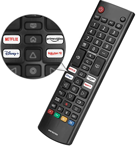 Universal Replacement for LG-Smart-TV-Remote, New Upgraded Infrared Remote Control for LG Smart TV with Shortcut Buttons