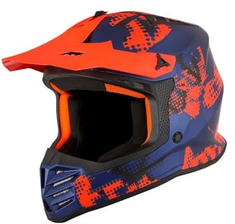 KSK Cross hjälm barn gift dart cross orange