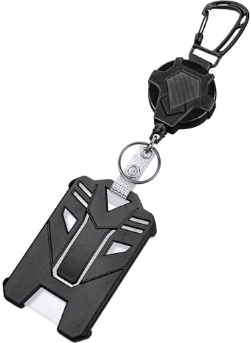 Vicloon infällbar ID-korthållare och taktisk ID-korthållare, Jojo Badge-rulle, korthållare ID-klipp