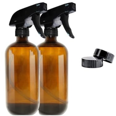 minkissy Botellas De Vidrio Spray Reutilizables y Rellenables Para Cosméticos Color Botellas De Presión Tapas