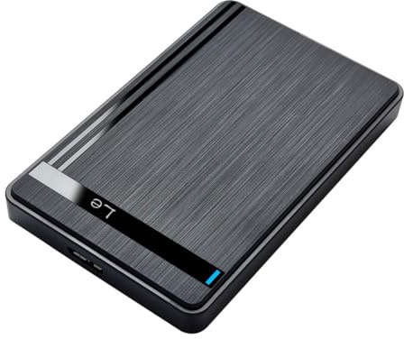 Bortivier Boîtier de Disque Dur Externe Portable pour SSD HDD 2.5 Pouces, USB 3.0 vers pour Ordinateurs Portables et de Bureau