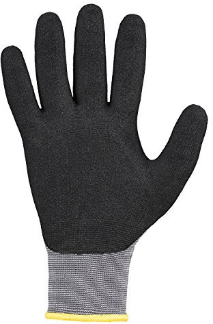 12 Paar beschichtete Arbeitsschutzhandschuhe OPTI FLEX *OPTIMATE* - schwarz/grau