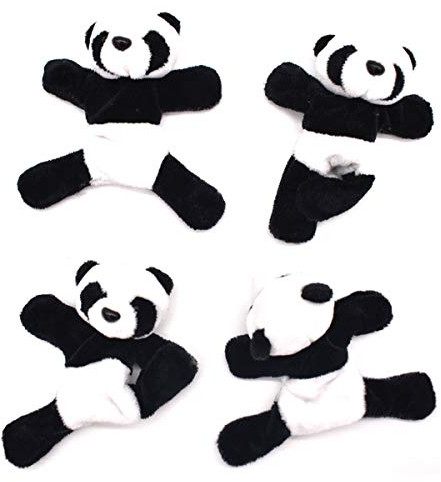 Liwein 4 Pezzi Magnete del Frigorifero Panda,Carino Morbido Peluche Panda Calamita da Frigo Creativa 3D Animale Adesivo Frigorifero Souvenir Regalo Ricordo Home Decorazioni