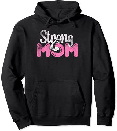 Starke Mutter Frauen Kraftsport Workout Gym Pullover Hoodie