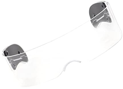 SOIMISS Party Supply Interesting Luminous Eyeglasses Prop for Nightclub Dancing Led Creative Eyeglasses Unique Party Eyewear for Disco