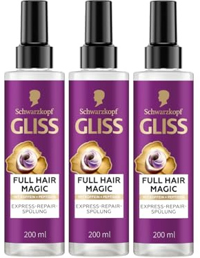 GLISS Sprüh-Spülung Full Hair Magic (3er Pack (3x 200ml))