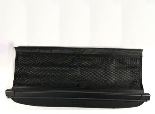ZCJBLC Kofferraum-Frachtabdeckung für Smart 451 fortwo 2009-2012 2013 2014, Einziehbarer Auto Laderaumabdeckung Kofferraum Frachtab Aufbewahrung Regal