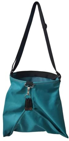MagiDeal Große Obstpflücktasche Ernte-Gemüsepflücktasche, Großvolumige Obstpflücksack mit Verstellbarer Riemen, Gartenpflücksack Obstsammeltasche Gartenschürze Aufbewahrungstasche, GrÜn