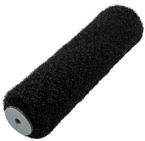 ROLLINGDOG 12 Drywall Compound Roller Cover - Heavy Duty Drywall Texture Roller Putty Roller Brush for Spreading Wall Compound