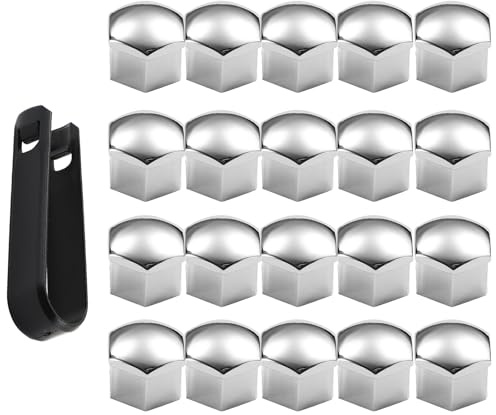 20 Pcs Wheel Nut Covers, 17mm Wheel Lug Nut Bolts Cover for Auto Car Repair