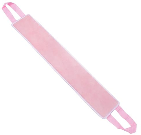 Luxshiny Rückenlotionband in Rosa aus Faser frei von Flecken für Gleichmäßiges Auftragen der Bräunungslotion Selbstbräunungsapplikator den Händen für Rücken