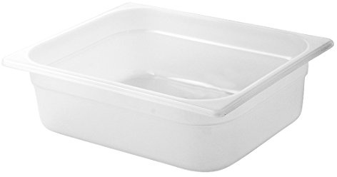 MORI 2A BPP12100 Gastronorm Polypropylene, 1/2 GN, H100, Medium
