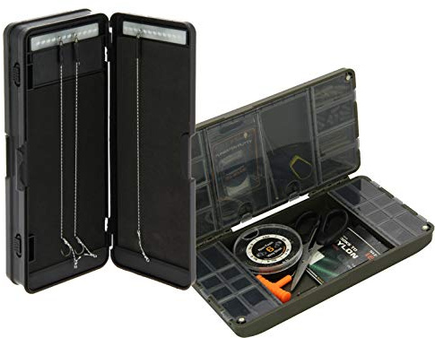 G8DS® Tackle Box für leichte Aufbewahrung ihres Zubehörs Angeln Karpfenangeln Magnetverschluss inklusive Rigbox