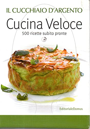 IL CUCCHIAIO D'ARGENTO - CUCINA VELOCE 500 RICETTE SUBITO PRONTE -DOMUS