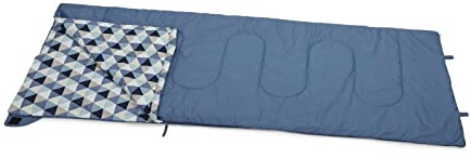 BERGER warm Camper 150g Deckenschlafsack Erwachsene │Flanell 150g rechts koppelbar, leicht, XXL-Länge 210 x 80 cm │Schlafsack Camping Trekking Wandern Zelten Outdoor