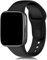 Pheant Sportarmband Kompatibel mit Xiaomi Redmi Watch 3 Active Armband Silikon Ersatzarmband für Damen Herren, Schwarz
