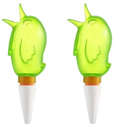 MiOYOOW Lot de 2 Globes d'arrosage pour Plantes, Bulbes d'Arrosage Goutte à Goutte Automatique, Arroseur à Plantes en Forme d'oiseau Dispositif d'arrosage Automatique pour Plantes d'Interieur Fleurs