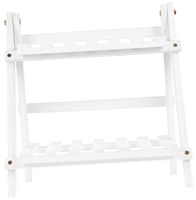 SEWOART Mehrstufiger Blumenständer Offenes Regal für Topfpflanzen Dekorativ und Stabil für Wohnzimmer und Balkon