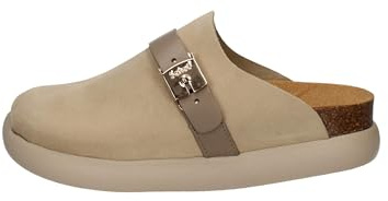 Scholl Sabot Ivy in Pelle Scamosciata Suola Eva e Sughero Non definito Camel