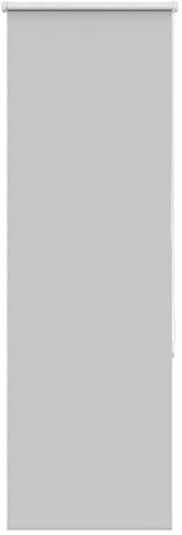 vidaXL Verdunkelungsrollo Hellgrau 45x150 cm Stoffbreite 40,7 cm, Rollo, Klemmfix, Thermorollo, Verdunklungsrollo, Klemmrollo, Fensterrollo
