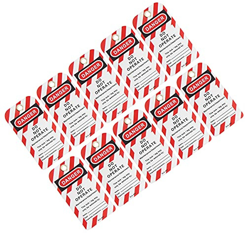 Blocco etichetta -Pericolo Non è 10 -propc Avviso di sicurezza per strutture elettriche del carbone