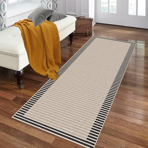 ZAJENKUB Alfombra Pasillo Alfombras Pasillo Largas Modernas Alfombra Entrada del Salón Lavable Antideslizante Alfombra Larga Cocina 70 x 100 cm para Pasillo, Cocina, Balcón, Entradas