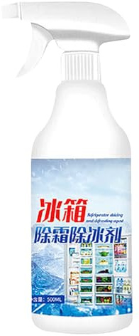 Defrosting Spray for Fridge Freezer | 500ml Refrigerator Defrost S-pray | Fr-eezer Defrosting Sp-ray | Refrigerator Fre-ezer Defroster for De-Icing, Snow Removal and Ice Shoveling