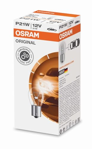INION 10x OSR. ORIGINAL Auto Lampen P21W BA15s 12V 21W 7506SET 7506 Halogen Birnen Faltschachtel (10 Lampen)