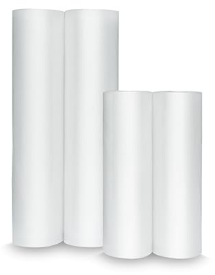 CASO 4-Sterne Strukturrollen-Set - 4 Folienrollen, 2 Größen (20x720, 30x720), Vakuumierbeutel für alle Vakuumierer, Vakuumbeutel Lebensmittel Vakuumiergerät, Sous Vide Beutel, BPA-frei