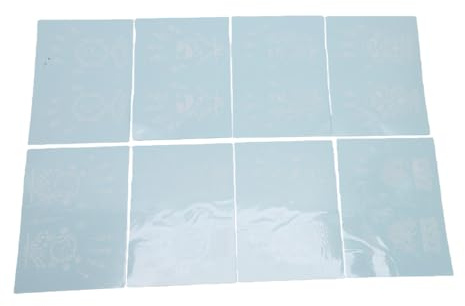 Sonew Spitzen-Sticker, Temporäre Motive, Aufwendige Körperkunst-Sticker für Hochzeiten, Partys und Festivals, 8-teiliges Set, Wassertransferpapier