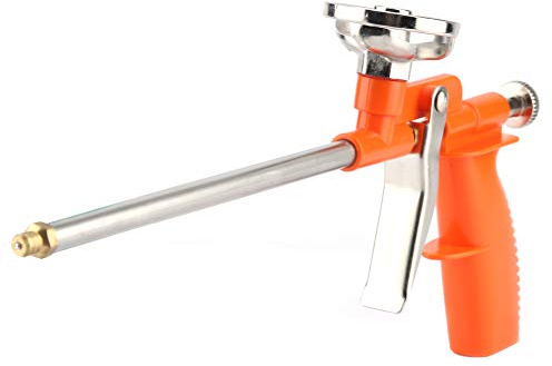 Applicator Tool Expanding Foam Gun, Foam Gun, Aluminum Portable Ergonomic Design Compact Insulating Small Seam for Sealing Filling Caulking