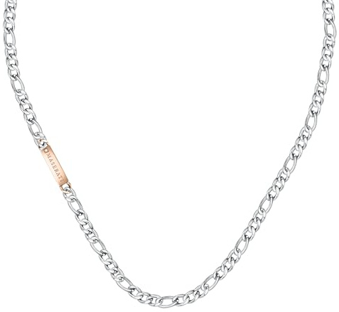 Maserati Herren Halskette, JEWELS Kollektion, aus Edelstahl, Rosegold PVD, Diamanten - JM221ATY01