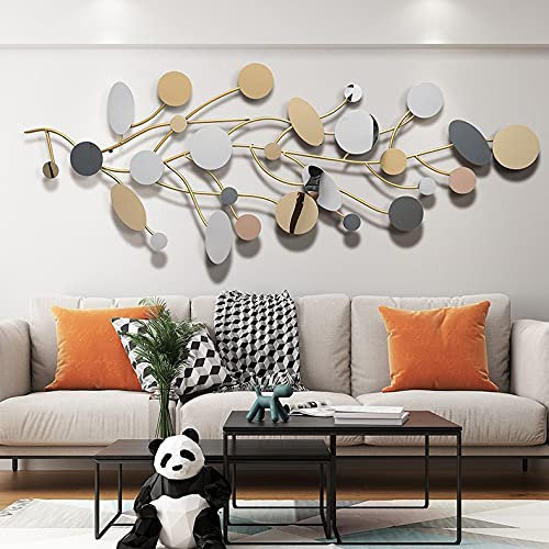 Decorazione della parete in metallo di alta qualità, forma creativa 3d forma della foglia, decorazione della parete, immagine del metallo, rilievo del muro, for studio, soggiorno, camera da letto, ope