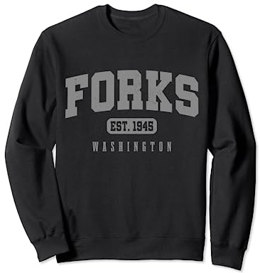 Forks Washington Est. 1945 Vintage Pride Sweatshirt