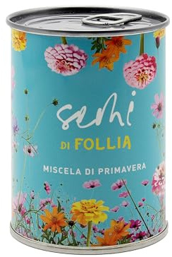 Kit di Coltivazione di Fiori da Regalare con Messaggio - Regalo per Feste per Donna e Uomo Regalo Originale Amici Famiglia Compleanno Natale - Facilissimo da Usare - 100% Realizzato in Europa