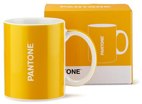 PANTONE - Tazza Colazione Personalizzata Pantone in Porcellana Resistente, Durevole, Antimacchia, Graffi, Odori - Tazze Caffe e The 350ml, Idee Regalo Regali Natale, Mug per Lavastoviglie e Microonde