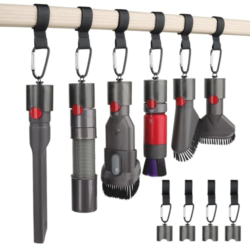 RTop 10Pack Accessory Hangers for Dyson V7 V8 V10 V11 V15 Gen5 G5 | Storage Tool Accessory Holders compatible with Dyson Accessories